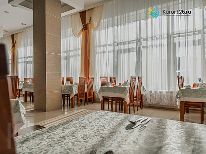 Санаторий «Крепость» г. Кисловодск. Столовая